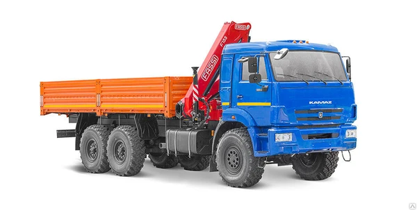 Фото Краноманипуляторная установка Fassi F155А 0.22 на шасси КАМАЗ 43118