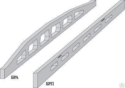 Фото Балка стропильная 6 и 9 м 1БСД9-6АIIIвТ