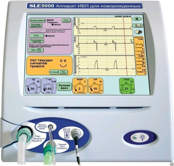 Фото Аппарат искусственной вентиляции легких SLE 5000
