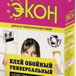 фото Клей обойный "Экон" Универсал 450гр 12шт/уп (1830002)