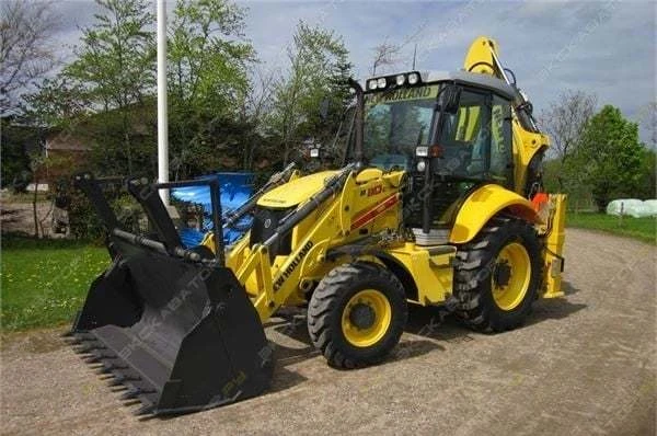 Фото Аренда экскаватора-погрузчика New Holland LB110, Ярославль