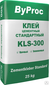 Фото Клей цементный стандартный KLS-300 25 кг