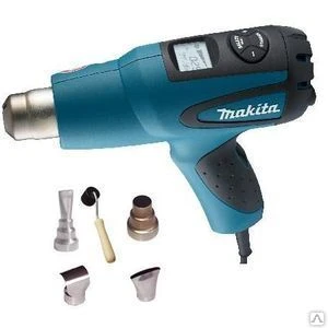 Фото Пистолет фен горячего воздуха Makita НG 651 СК