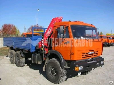 Фото КМУ FASSI F110A.0.22 на шасси КАМАЗ-43118-1999