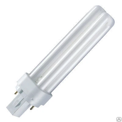 Фото Лампа Osram Dulux D 10Вт G24d-1 G24d-2 G24d-3