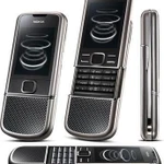 фото Телефон Nokia 8800 Carbon Карбон на 1 сим корпус металлический