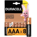 фото Элемент питания алкалиновый LR LR03-8BL BASIC (блист.8шт) Duracell C0033441