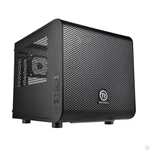 фото Корпус mini ITX Thermaltake Core V1 CA-1B8-00S1WN-00 без БП, 
Black