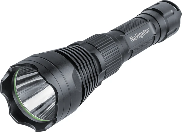 Фото Фонарь 61 092 NPT-P02-18650 CREE LEDх10Вт. Li-ion 2.4А/ч аллюм. проф. Navigator 61092