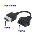 фото Диагностический переходник HONDA 5 pin — OBD2 16pin