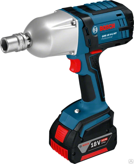 Фото Bosch GDS 18 V-LI HT Professional Аккумуляторный ударный гайковёрт