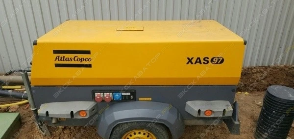 Фото Аренда компрессора Atlas Copco XAS 97, Москва