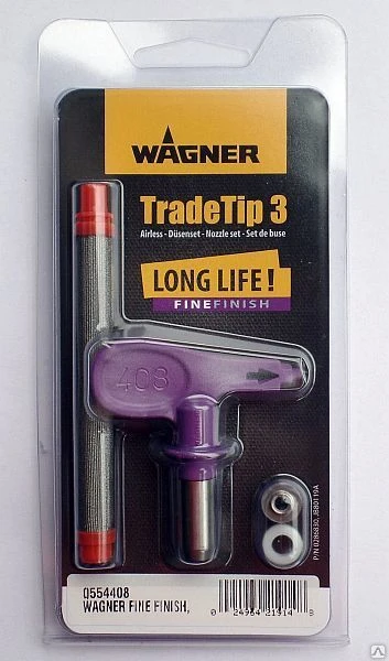 Фото Wagner Trade Tip 3 безвоздушная форсунка