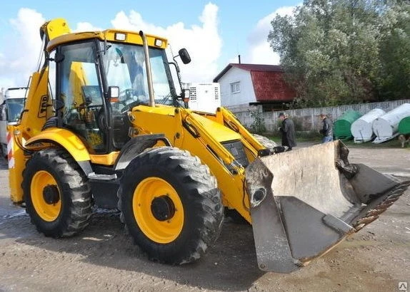 Фото Аренда экскаватора-погрузчика JCB 4cx