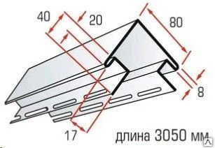 Фото Внешний угол 3050 мм