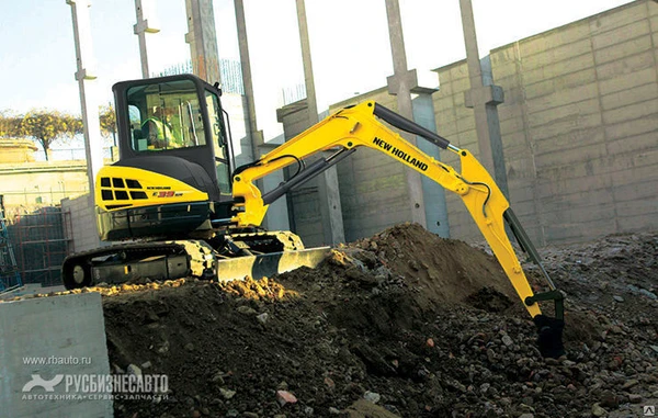 Фото Мини-экскаватор гусеничный New Holland E39B SR