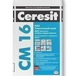 фото Эластичный клей для плитки Ceresit CM 16/25 Россия, 25 кг