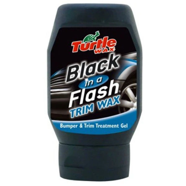 Фото Чёрный лоск гель BLACK IN A FLASH GEL 300мл, TURTLE WAX 52886