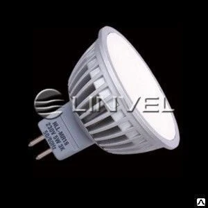 Фото Лампа MR-16 светодиодная MR-16 8W 60LED 230V G5.3 4500K LINVEL