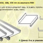 фото Пластиковый водоотлив 150 мм 2 м.п