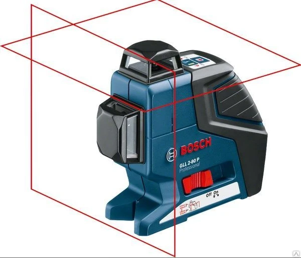 Фото Нивелир линейный лазерный Bosch GLL 2-80 +BM1 (нов.) +L-BOXX