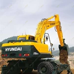 Фото №3 Аренда колесного экскаватора Hyundai R210W-9S, Казань