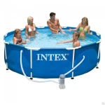 фото Бассейн каркасный "Metal Frame Pool"305х76 см Intex Арт. 28202