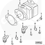 фото Насос ГУР Cummins 6CT 6BT ISLe 3415378