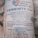 фото Цемент Портландцемент белый CEM I 52,5 N CemWhite 50 кг