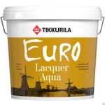 фото Лак акрилатный EURO LACQUER AQUA матовый 2,7 л Tikkurila