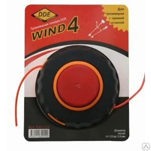 Фото Головка триммерная wind 4 dde 640-124