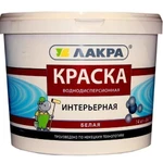 фото Краска интерьерная Белая Лакра 14кг