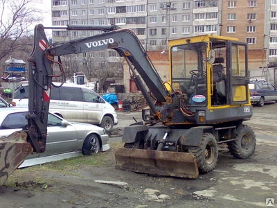 Фото Услуги экскаватора (ковш 0,3 куба + отвал)