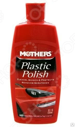 Фото Полироль-очиститель для пластиковых фар и деталей Mothers MS06208 Plastic P