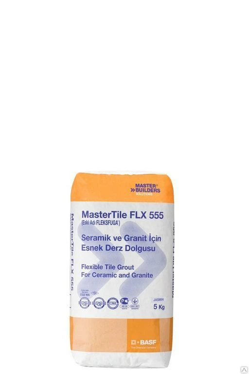 Фото Смесь для затирки швов MasterTile FLX 555 белый, 5 кг