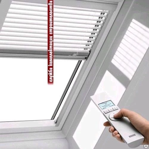 Фото Жалюзи с электроприводом Velux PML для окон серии Premium CK02 55х78