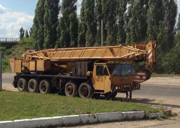 Фото Аренда автокрана (автомобильного крана) Liebherr LTM 1055-3.2, Воронеж