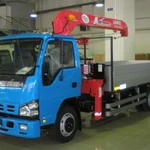 фото Автомобиль с краном-манипулятором бортовой ISUZU FASSI F65A22