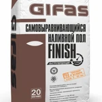 фото Наливной пол GIFAS Finish самовыравнивающийся 20 кг