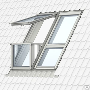 Фото Окно-балкон VELUX CABRIO