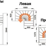 фото Лестница 180 градусов