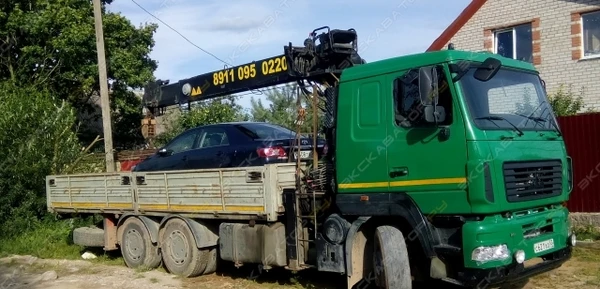 Фото Аренда крана-манипулятора (КМУ) HIAB 190 T, Санкт-Петербург