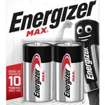 фото Элемент питания алкалиновый MAX LR14/343 BL2 (2/12/24) (блист.2шт) Energizer E302306700