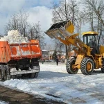 фото Уборка территории и вывоз снега