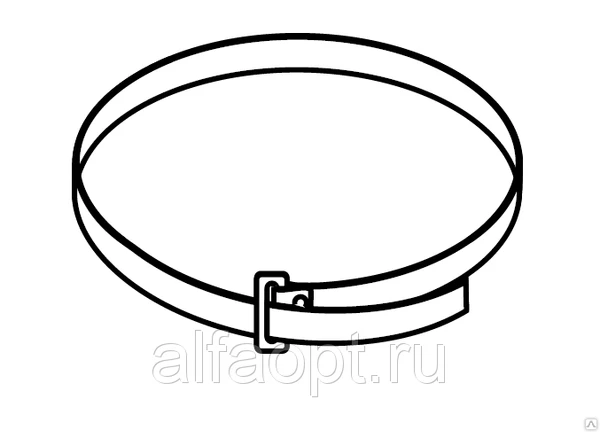 Фото Хомут кронштейн pb 600 (25шт./уп) для крепления ов к трубе raychem