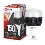 фото Лампа светодиодная LED-HP-PRO 150Вт 230В E27 Е40 6500К 13500лм с адаптером IN HOME 4690612035703