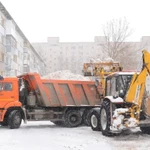 фото Вывоз снега с погрузкой и утилизацией