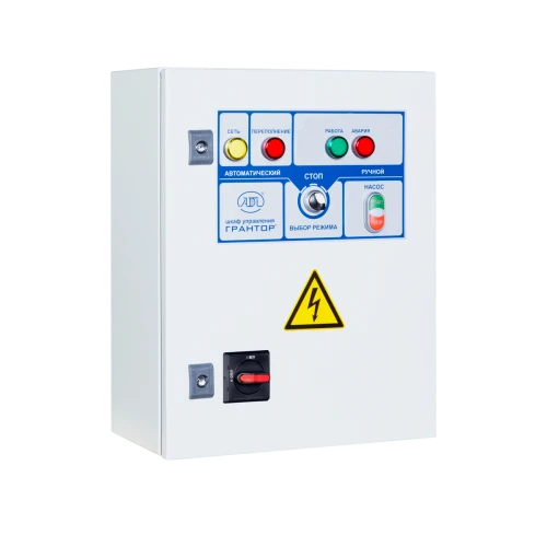 Фото Шкаф управления 1 дренажным насосом без УПП и ПЧ АЭП40-001-54К-11У (EA08A201909)