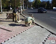 Фото Укладка брусчатки под ключ Долгопрудный