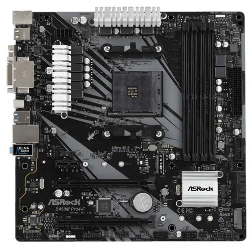 Фото Материнская плата ASRock B450M